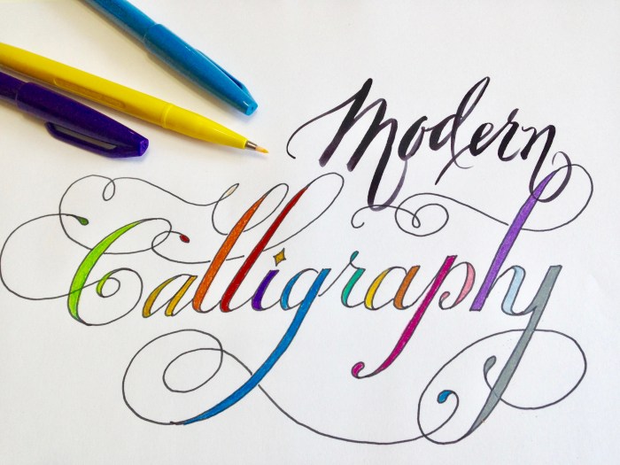 Modern Calligraphy Modern Calligraphy